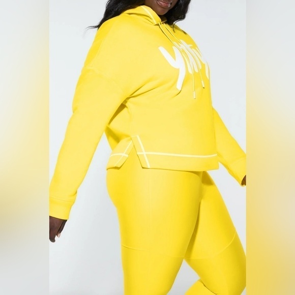 Yitty Major Label EP Hoodie Sweatshirt By Lizzo Fabletics Yellow Medium - Picture 6 of 6